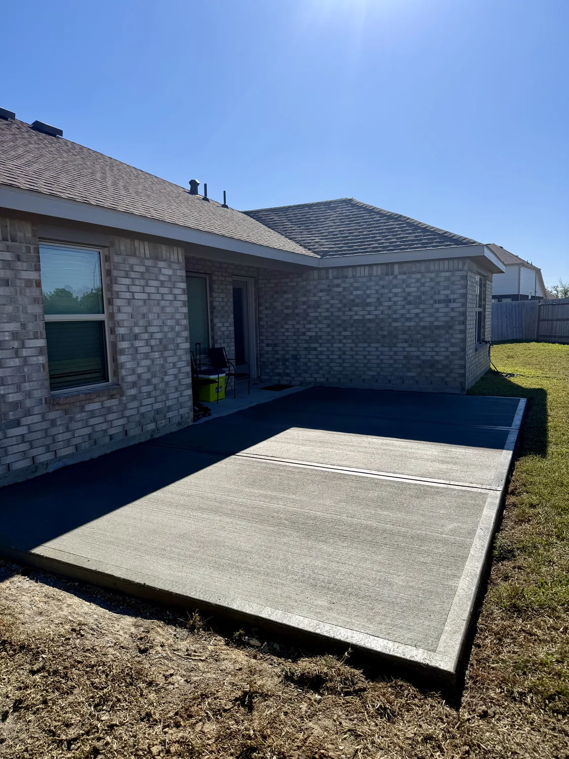 Every patio, the same way by Lucky&rsquo;s Concrete in Lewisville
