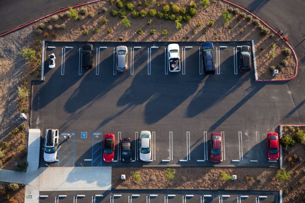 Concrete Parking Lot